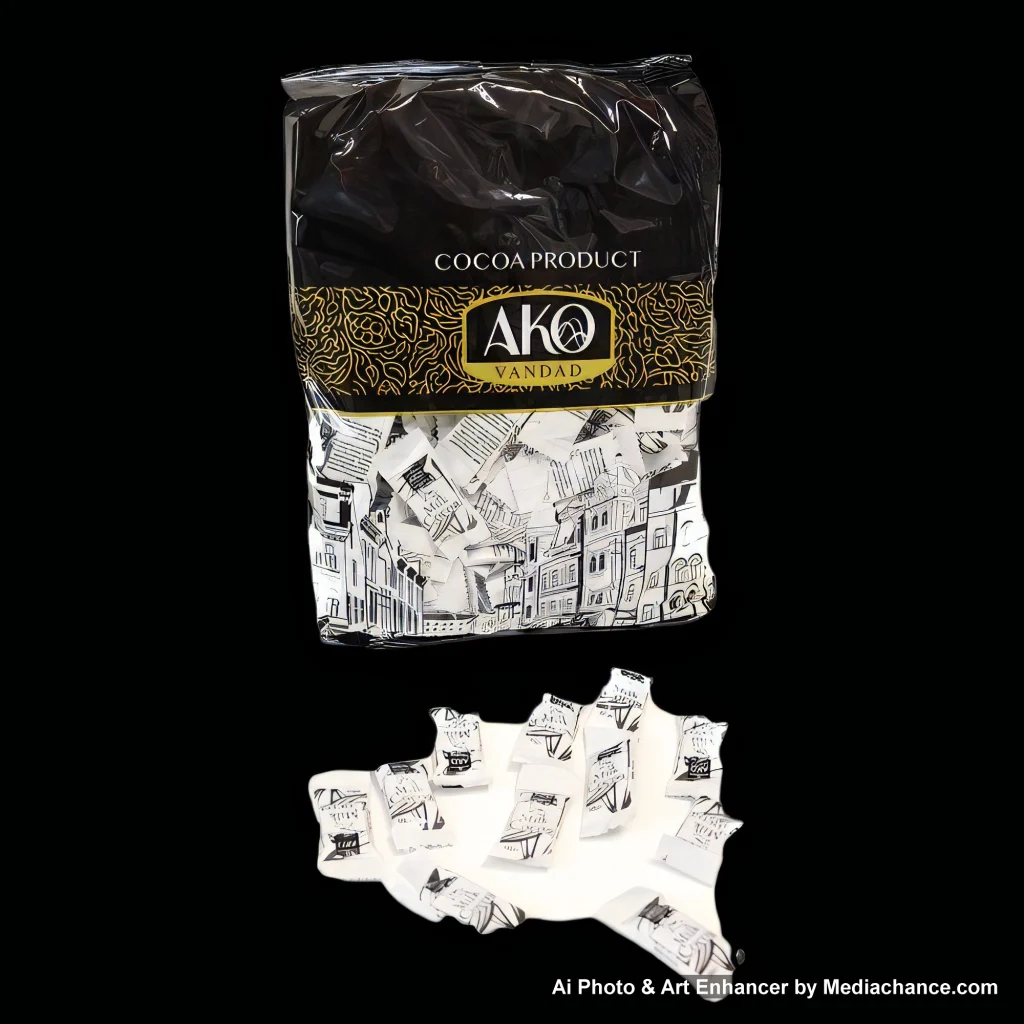 شکلات شیری آکو 3 گرمی