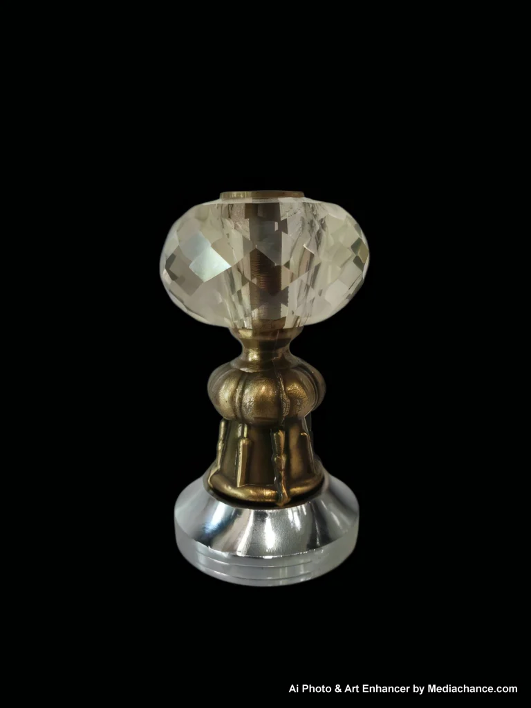 تمپر قهوه طرح کریستال سایز 51