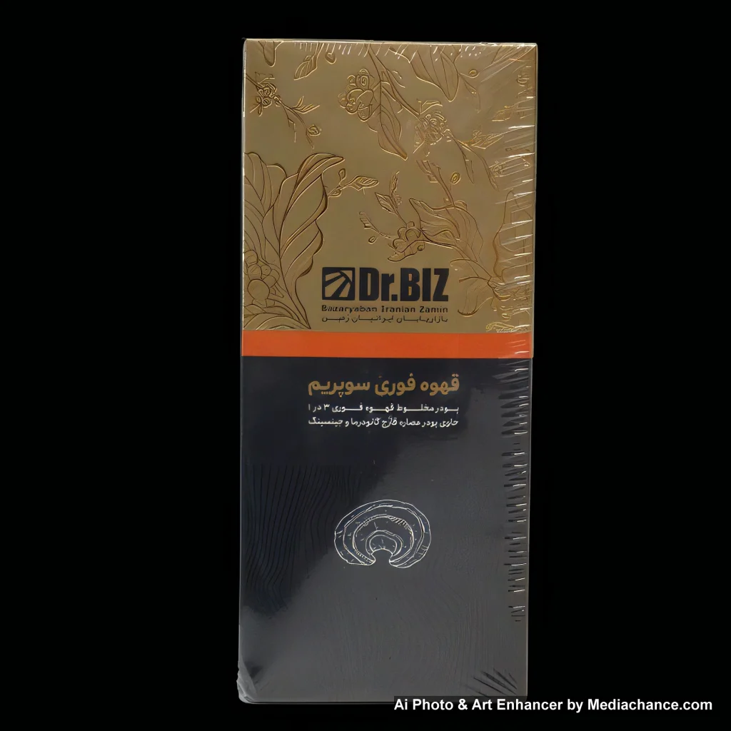 پودر گانودرما قهوه فوری دکتر بیز 20 عددی