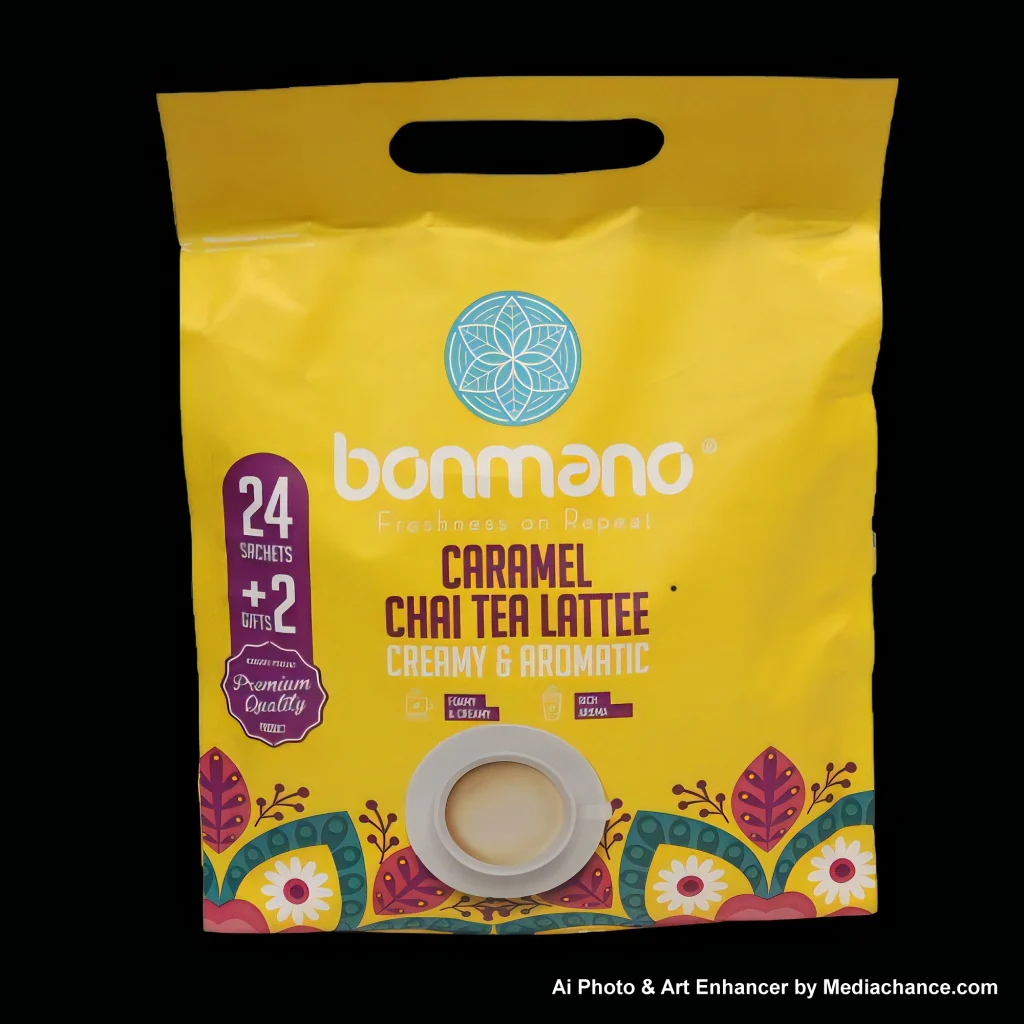 چای لاته کارامل بن مانو 26عددی
