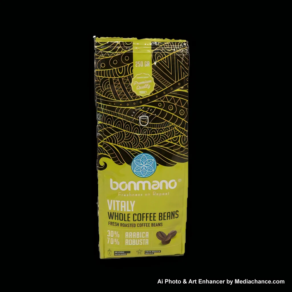 دان قهوه ویتالی 70روبوستا 250گرم بن مانو
