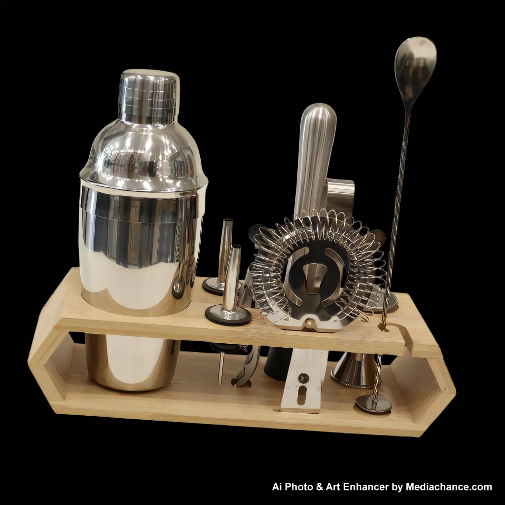 ست بار سرد 9 تیکه استیل