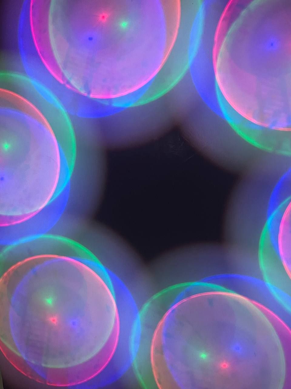 گوی کریستالی رنگی 6 سانتی - تصویر 5