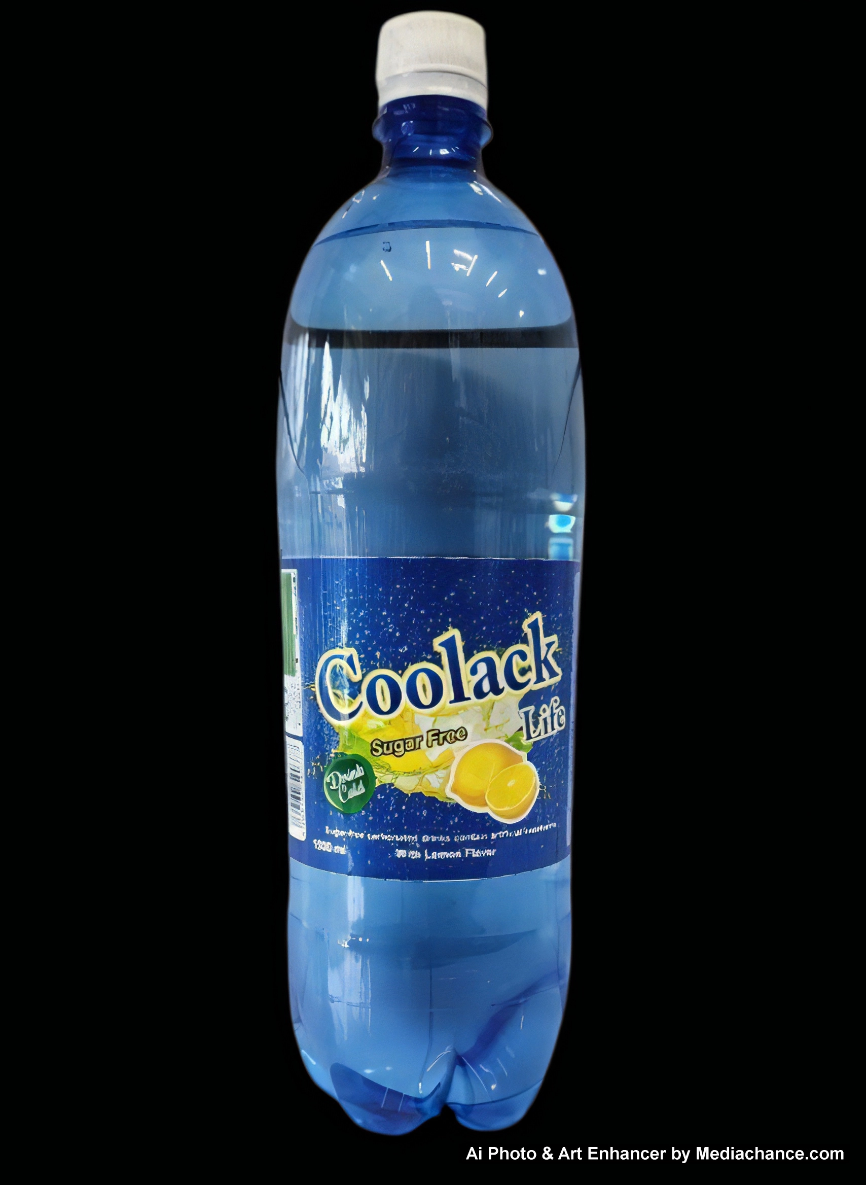 آب گازدار کولاک لیمویی 1.5لیتری بدون شکر 6عددی