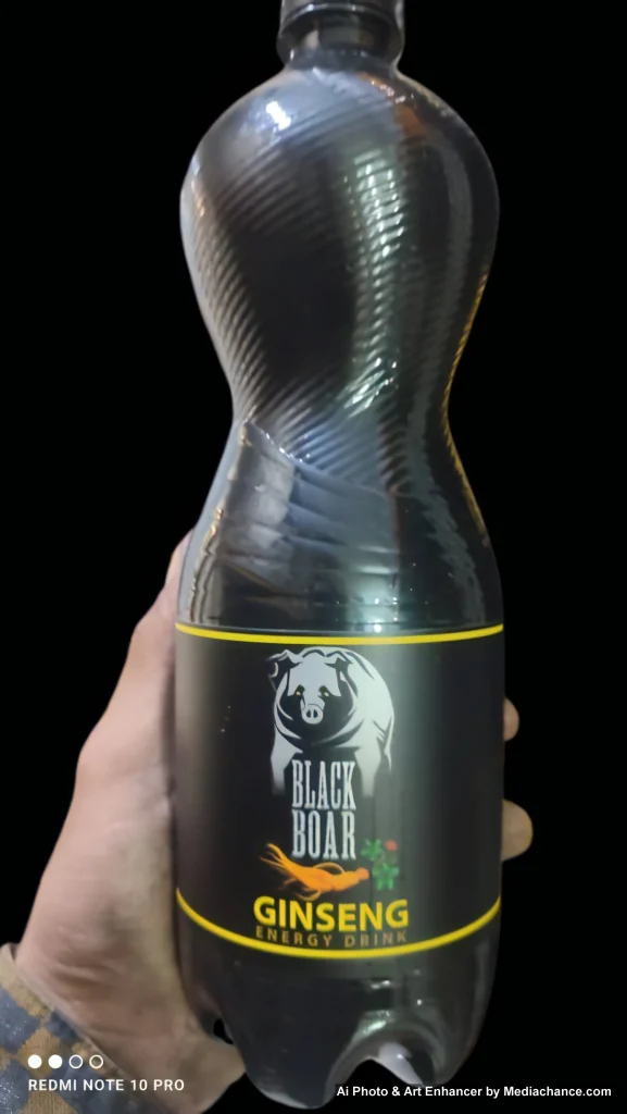 انرژی زا جنسینگ دار بلک بور 1لیتری