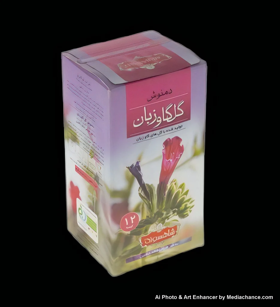 دمنوش گیاهی گل گاو زبان 12عددی شاهسوند