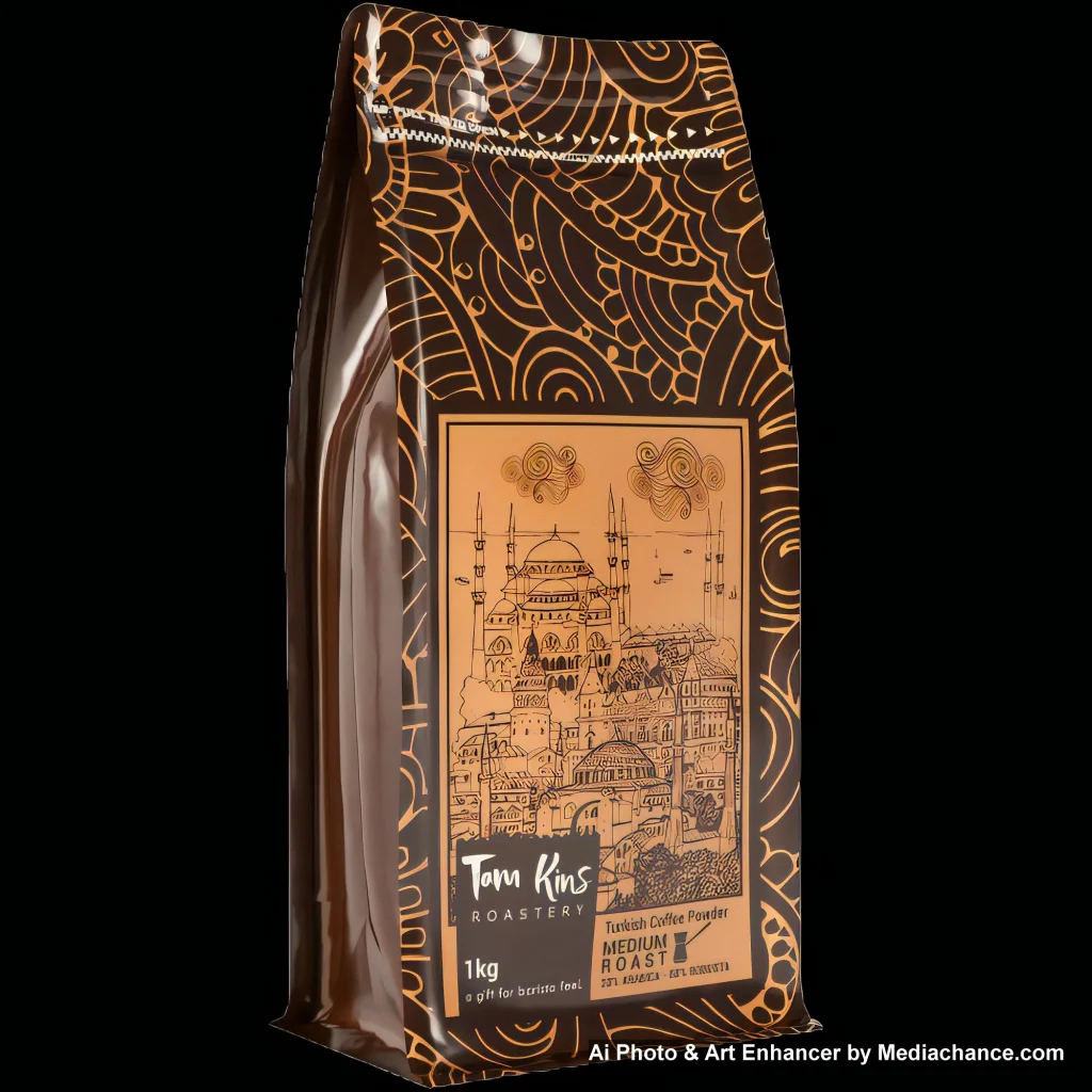قهوه ترک مدیوم دارک تام کینز 1کیلویی