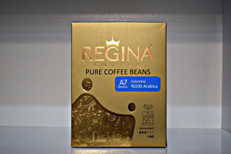 دانه قهوه کلمبیا A7 رجینا 1کیلویی